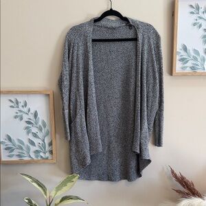 Express Heather Gray Women's Cardigan